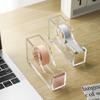Tape Dispenser Durable Gift Wrapping Tape Cutter Versatile Acrylic Tape Holder for Home Office School