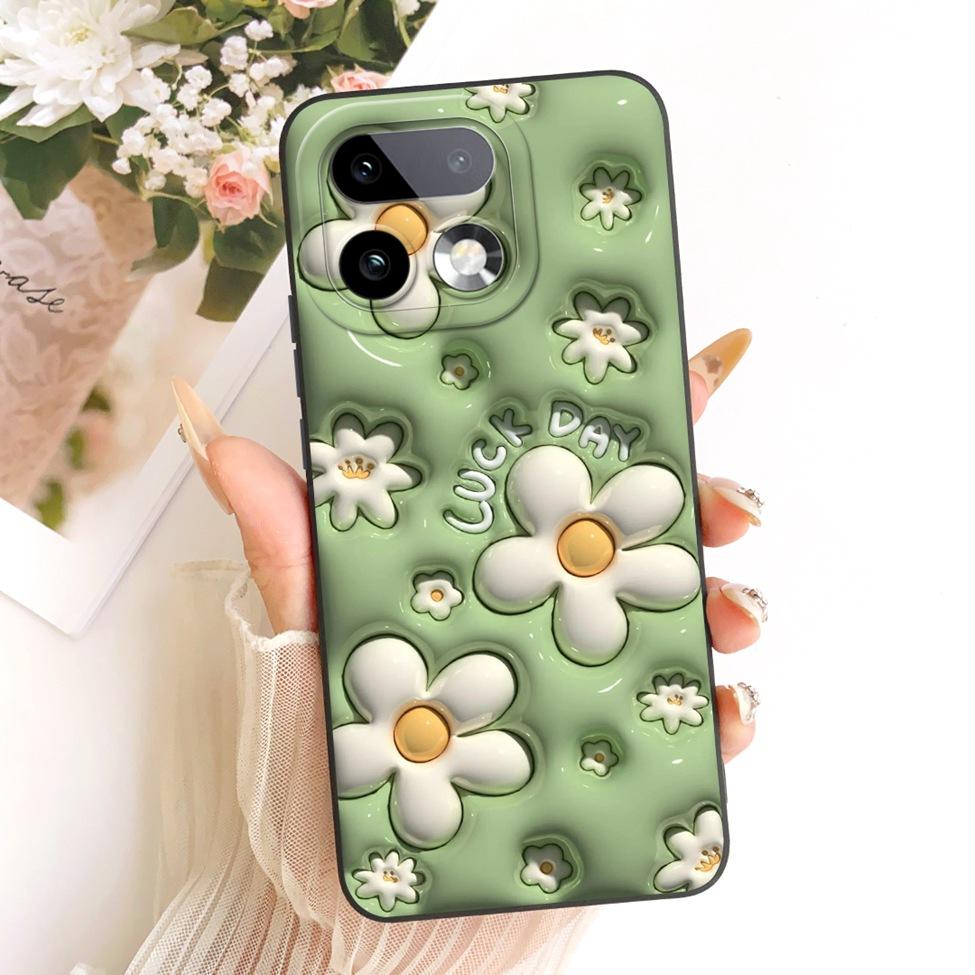 Чехол для телефона Realme 16 Pro Plus RMX5131 Чехол для Realme 16 Pro+ Силиконовый Роскошный Модный Милый Мультяшный Расписной Корпус
