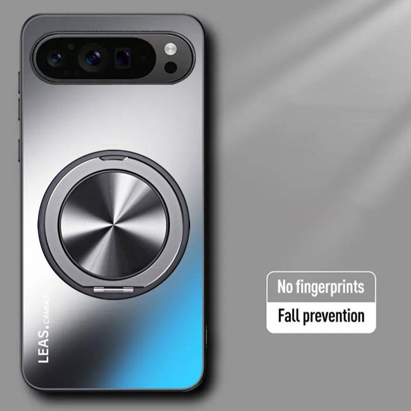 Для Google Pixel 10 Pro XL Чехол Магнитный Матовый Противоударный Чехол-подставка для Google Pixel 9 9A 8 Pro 8A 7Pro 7A 6Pro Накладка Бампер
