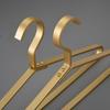 1/3/5pcs Delicate Metal Clothes Hangers Silver Gold Lightweight Sturdy Clothing Coat Hanger for Hanging Shirts T-Shirts Blouses