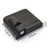 LLB4 1/2Pcs LED Wireless Car Door Welcome Lights HD Projector Lamp For Ford Focus Fiesta Ranger Mondeo Fusion Kuga ESCORT Accessories