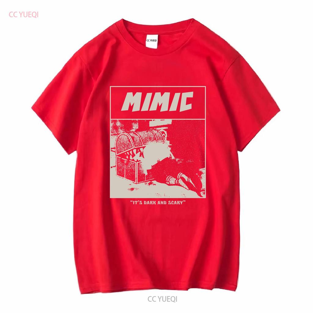 Men T Shirt Mimic Frieren Novelty Pure Cotton vintage Washed Versatile designer clothes homme Unisex Casual streetwear