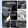 Full-Cover Car Seat Cushion for Tesla Model Y Juniper 2025 with Integrated Leg Rest Mat Nappa Leather Chair Pad Car Accessories