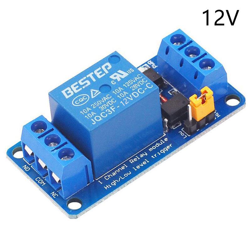 3.3V 5V 12V 24V 1 Channel Relay Module High And Low Level Trigger Relay Board