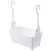 Корзина для хранения с крючком для подвешивания, органайзер для принадлежностей для душа, дома, кухни, ванной, туалета, многофункциональный контейнер