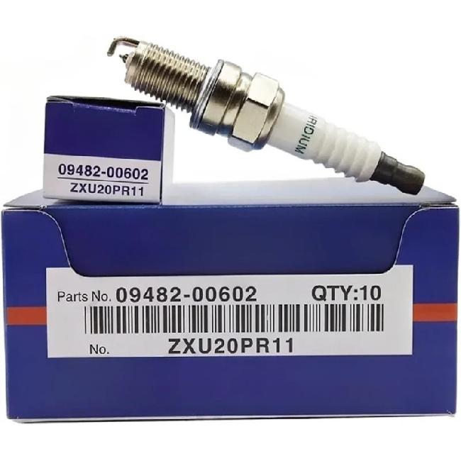 Иридиевая свеча зажигания 09482-00602 ZXU20PR11 Свечи Для Suzuki Swift Alto Celerio Splash Opel Vauxhall Agila MK 1.0L 1.2L K10B K12B