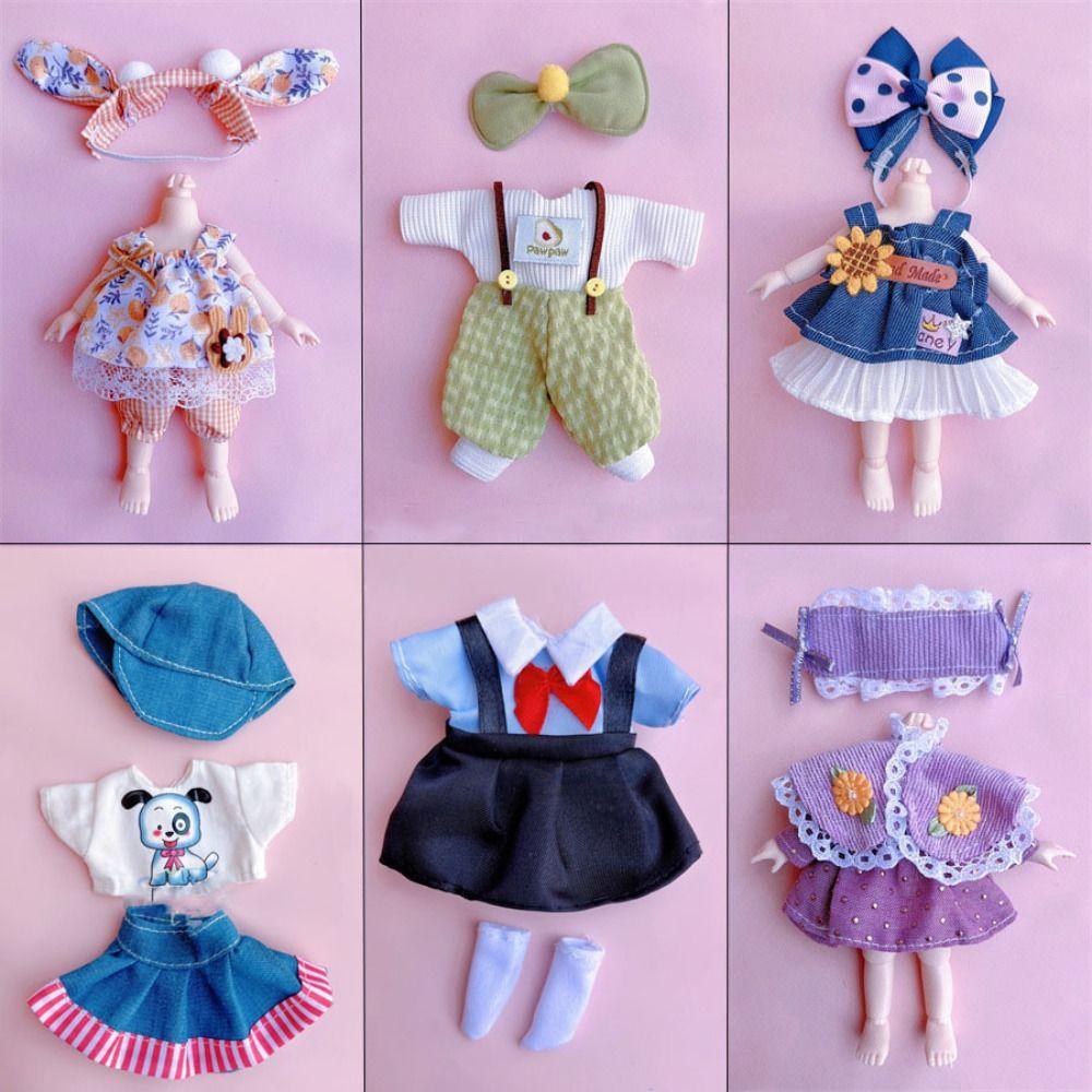10 стилей, одежда для кукол, платья, модные юбки, Obitsu 11 Ob11 Doll/Ob11 Gsc 1/12 Bjd Molly Body