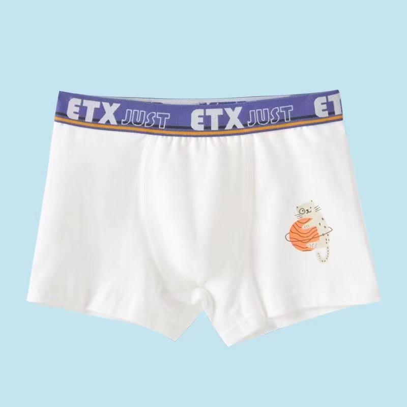 5 шт./лот, нижнее белье для мальчиков, детские шорты-боксеры, хлопковые трусы для мальчиков, размеры 100-160