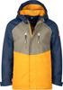 Куртка Trollkids Bryggen 3in1 Jacket цветной мох золотисто-желтый mysticblue