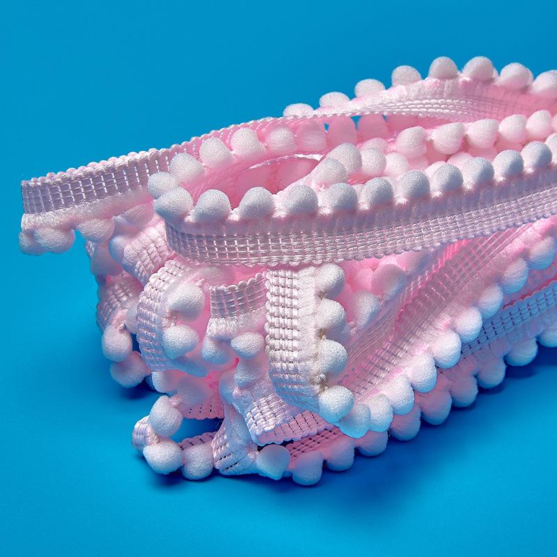 Мяч для ванны с кружевной окантовкой 1,3 см для самостоятельного изготовления одежды, штор и ковров