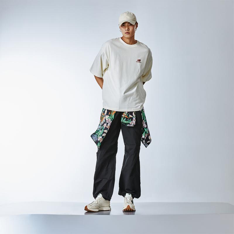 New Balance 327 Кроссовки 'Timberwolf Nightwatch Green' MS327HR1