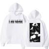 Rapper Playboi Carti I Am Music New Album Graphic Print Hood Men Hoodies New Fashion Letter Printed Graphic Sweatshirts Casual