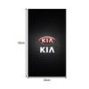 2Pcs Car Logo Center Pillar Protective Film Anti-scratch 3D Sticker Decal For KIA Cerato Sportage R K2 K3 K5 K6 K7 K8 RIO 3 4 Sorento Picanto