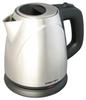 dretec Electric Kettle, Stainless Steel "Assam" Black, 1.0L, PO-110BK