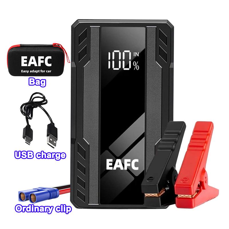 Новый портативный автомобильный пуско-зарядное устройство Power Bank, бустер-зарядка для автомобиля 12В, пусковое устройство для бензиновых и дизельных автомобилей, 600А/1000А/2000А