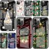 Стеклянный чехол для Apple iPhone 14 11 13 12 Pro 7 XR X XS Max 8 6 6s Plus SE 2022 13Pro закаленный телефон Tampa Snow Merry Christmas
