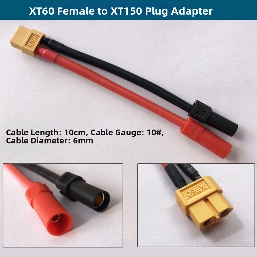 10 12 14 16Awg 10cm Female to Male Adapter Connectors
