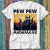 Мяу Мяу Мазафакас Кот Котёнок Питомец Футболка Топ Футболка 287