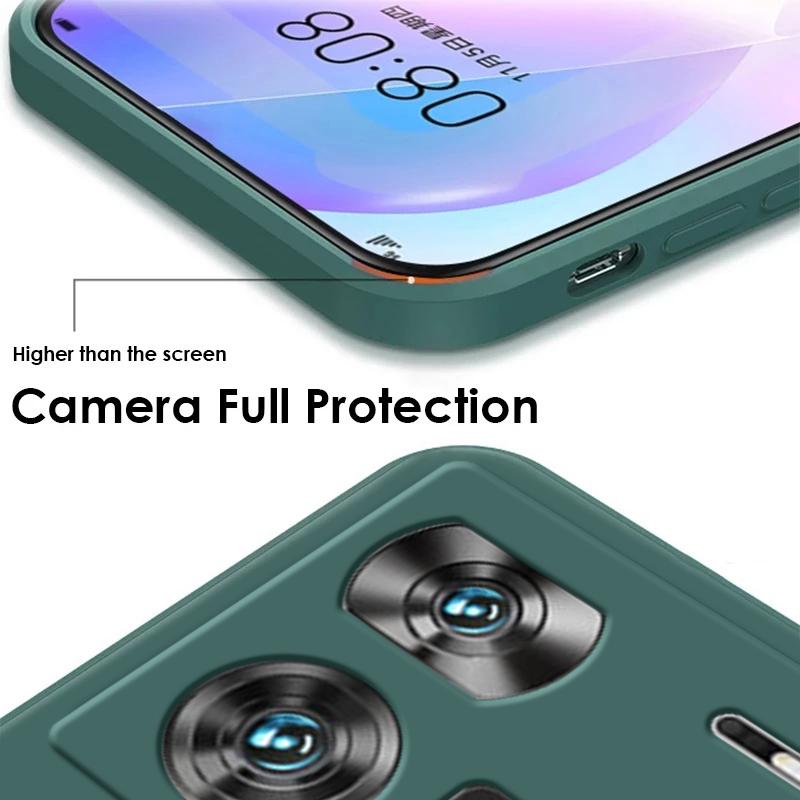 For Nubia Z60 Ultra Case Square Liquid Silicone Phone Cases For ZTE Nubia Z60 Z 60 Ultra Z60Ultra Shockproof Soft Back Cover