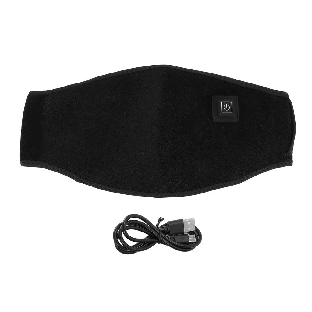 USB Heating Waist Belt 3 Level Temperature Adjustable Waist Heating Pad Winter Waist Heated Wrap