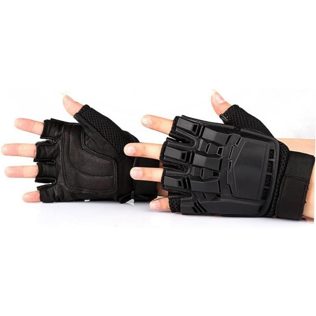 Уличные перчатки, велосипедные перчатки с открытыми пальцами, для мужчин и женщин, удобные, противоударные и противоскользящие, для спорта