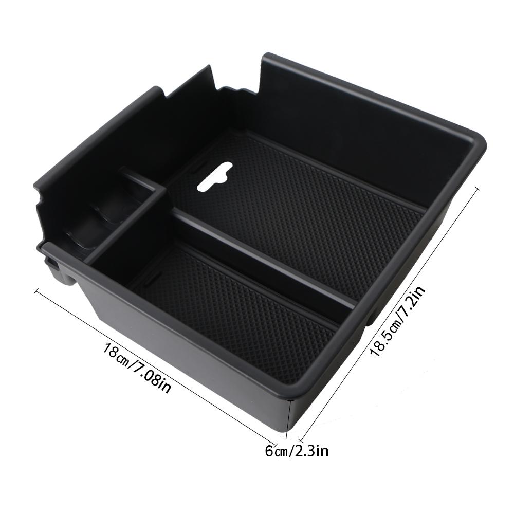 Автомобильный центральный подлокотник для хранения ящика для Ford Ranger 2012-органайзер на центральной консоли для уборки