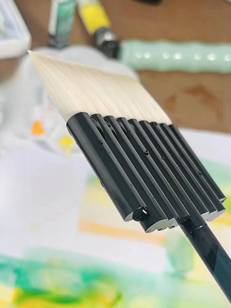 Wool Shading Pen Hand Row Brush Board Art Supplies for Artist Watercolor Chinese Painting Render Paint Background Brush Pen