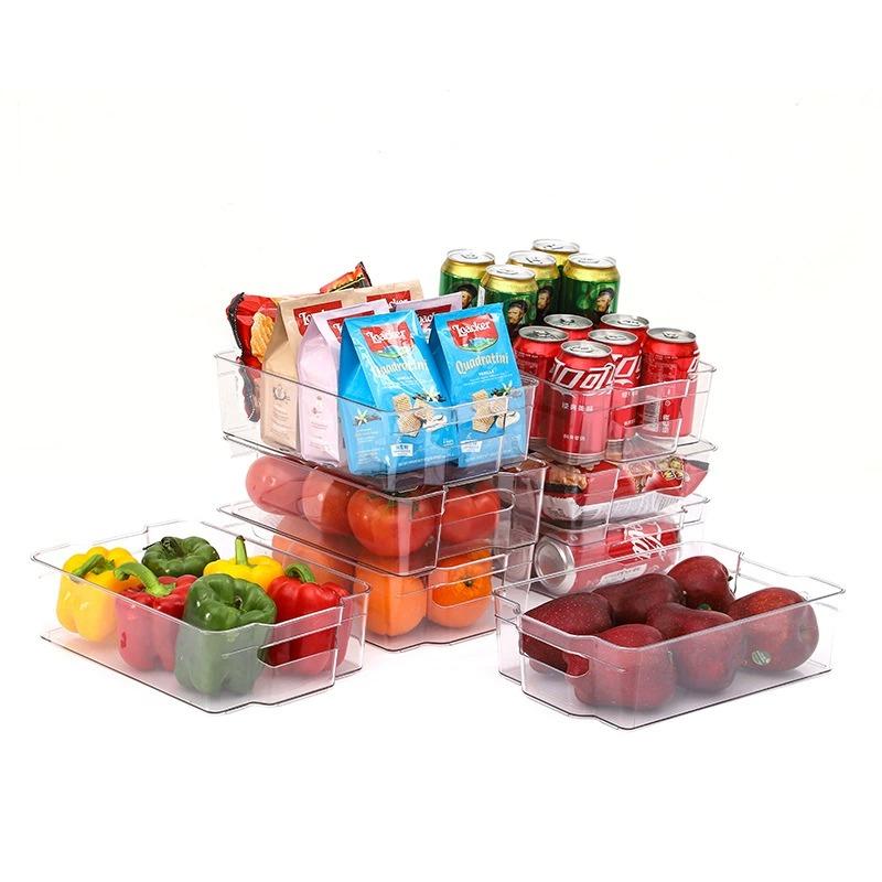 Caja de almacenamiento para refrigerador organizador de alimentos para cocina y frutas fresca