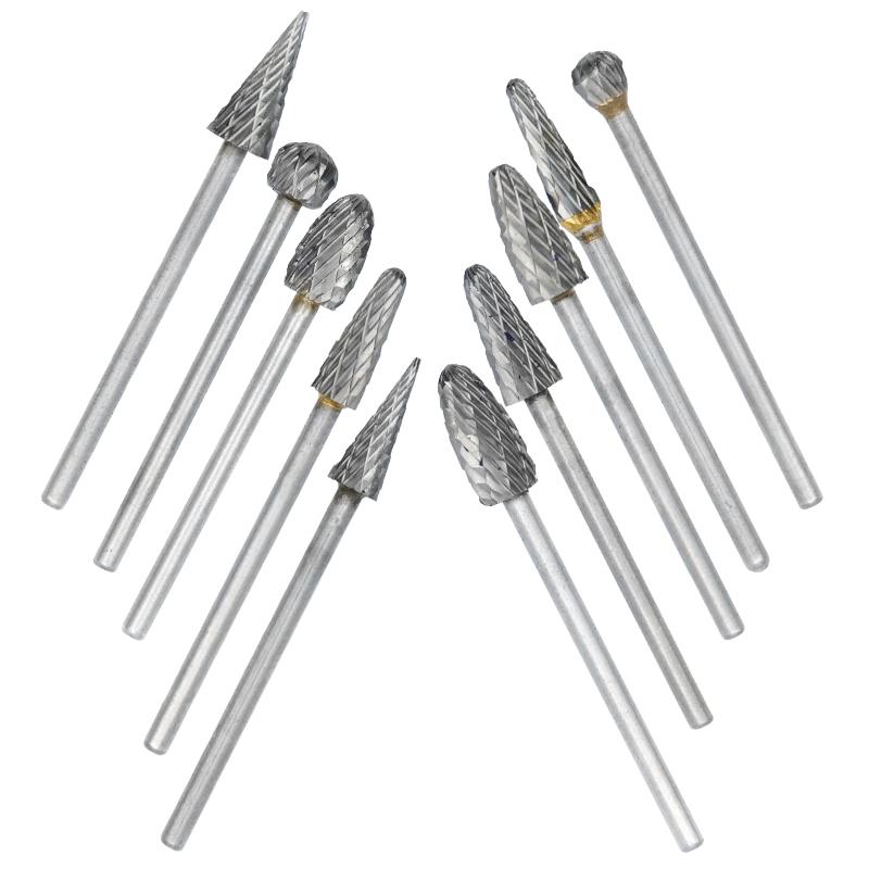 10Pcs/Box Dental Carbide Drills Kit Popular Dentistry Tool Hp 2.35Mm 135℃ Autoclavable For Universal Grinding/Removing/Polishing