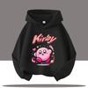 Star Kirby Girls Sportswear Hooded Sweatshirt Girls Cute Casual Children's Tops Autumn and Winter Clothing Cartoon Game Printing