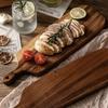 Japanese-style Serving Plate Long-handle Cheese Board Household Solid Wood Cutting Board  Pizza