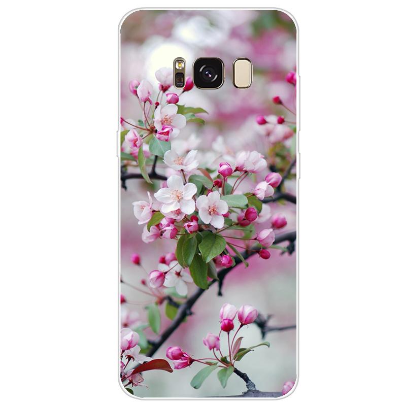 Чехол для Samsung Galaxy S8 Plus, силиконовый чехол, милый мягкий чехол из ТПУ для Samsung Galaxy S8 S 8 Plus, чехол-бампер для телефона S8Plus Coque