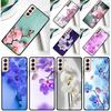 Цветная чехол-накладка с цветами орхидеи для Samsung Galaxy S25 Ultra S9 S10 S20 S21 FE S22 S23 S24 Plus S24 Ultra