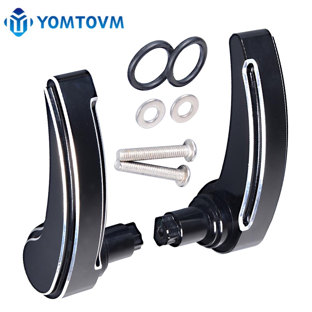 Мотоциклетный седельный мешок защелка рычаг крышка подъемник для Harley Touring Road Street Tri Glide 2014-2024