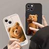 Мультяшный Чехол-Медвежонок Т-Дизайн для Oneplus 11 10R 8T NORD CE 2 3 4 LITE ACE 2 3 Google PIXEL 7 8 7A 8A 9 Чехол Funda Capa