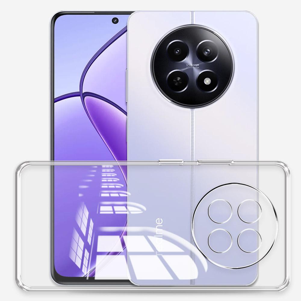 Для Realme 12 Pro Чехол Задняя крышка Прозрачный Силиконовый Мягкий Чехол для телефона Для Realme 12 Plus 5G Coque Для Realme 12 Pro Plus 5G Fundas