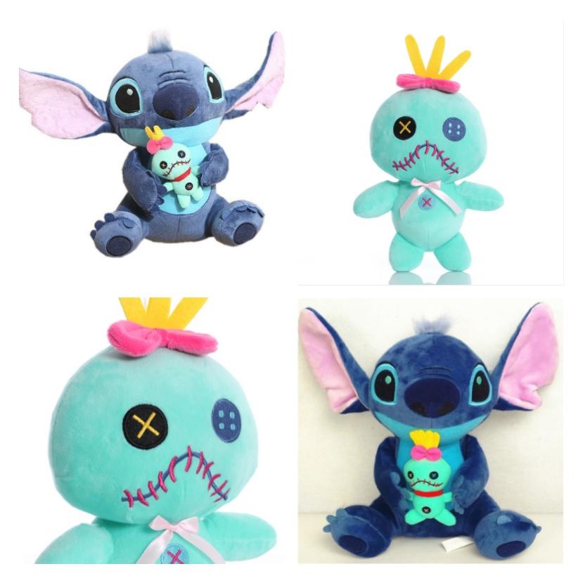 25cm/9.6in Disney Stitch Plush Soft Toy Stuffed Doll Xmas Kids Gift
