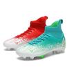 Mens High-quality Shock Absorption Anti-skid Wear-resistant High Spike Outdoor Sports Football Shoes For Kids