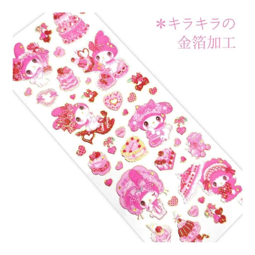 My Melody [Sticker Sheet] Clear Stickers Sanrio