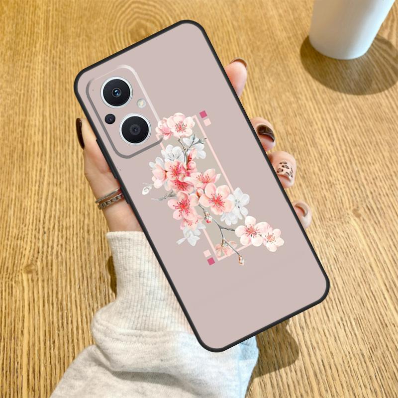 Эстетичный Цветочный Чехол Для OPPO Reno 7 8 Lite 14 F 13F 12F 11F 13 12 11 10 Pro OPPO Find X9 X8 X6 X5 Pro Чехол