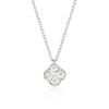 Эссенция Серебро (W) Ожерелье Primrose с муассанитом HL4N61403W9450