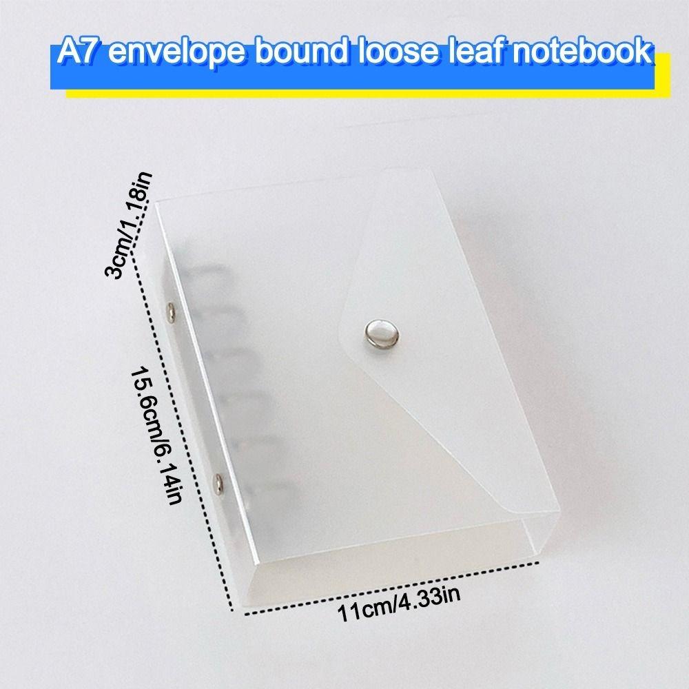 Канцелярские принадлежности Блокнот на кнопке M5/A7 Держатель для фотокарточек Подарочный блокнот с отрывными листами для студентов