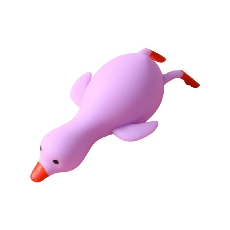 Adorable Duck Shaped Adorable Sensory Toy For Stress Anxiety Relief Safe Durable Silicone Material Kids Adults Gift