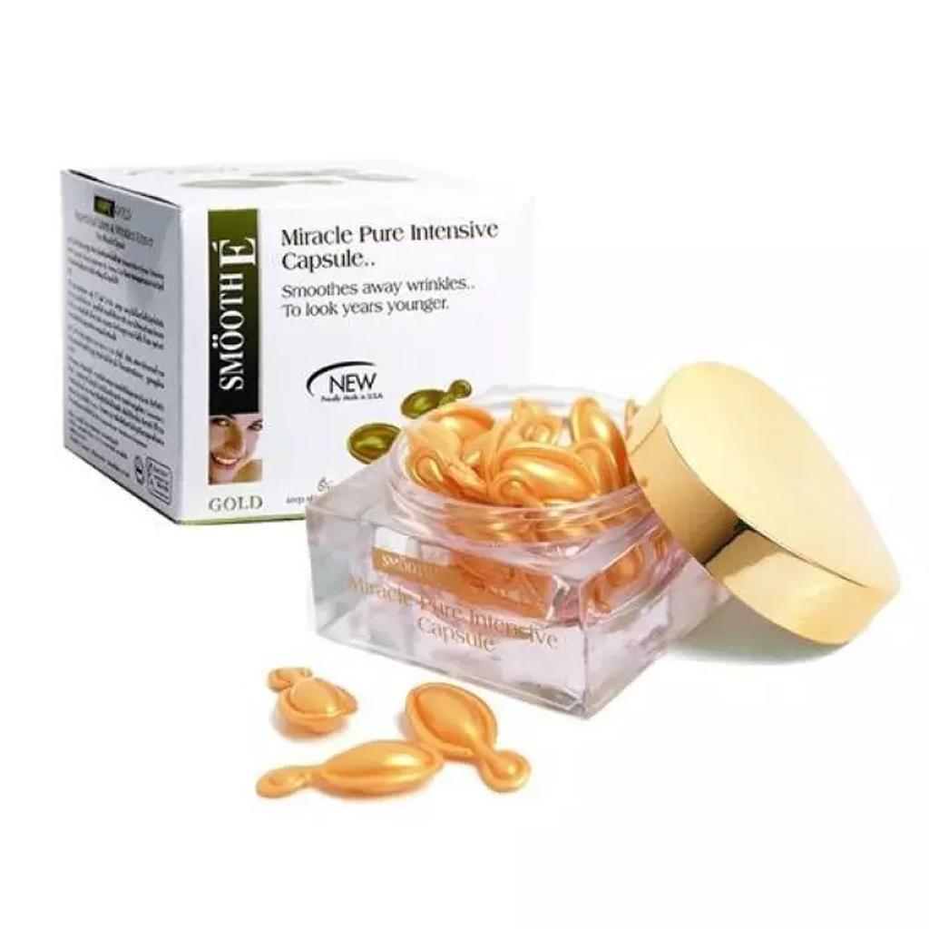 Smooth E Gold Miracle Capsule 12 капсул - Тайский уход за кожей