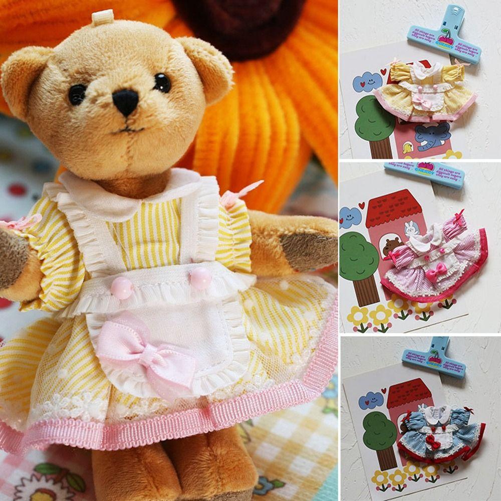 Кукла ручной работы Прекрасная одежда Милые модные платья Юбка Платье принцессы Для 10-сантиметровой хлопковой куклы