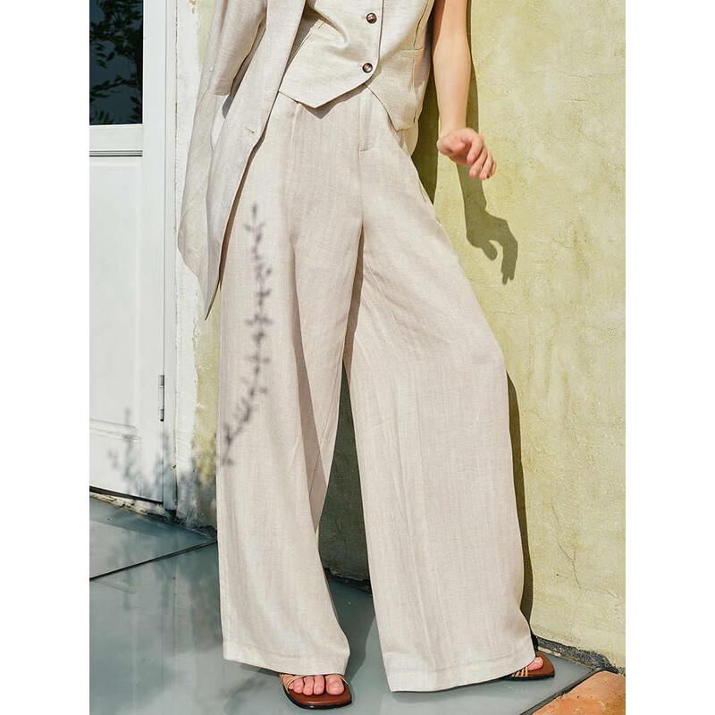 Navigare Итальянские брюки с высокой посадкой и широкими штанинами