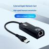 USB-C To RJ45 Gigabit Ethernet Adapter, Driver-Free Network Card Converter for Computer & Tablet