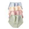 Maoren Women's 7A Antibacterial High-Waist Briefs 4-Pack