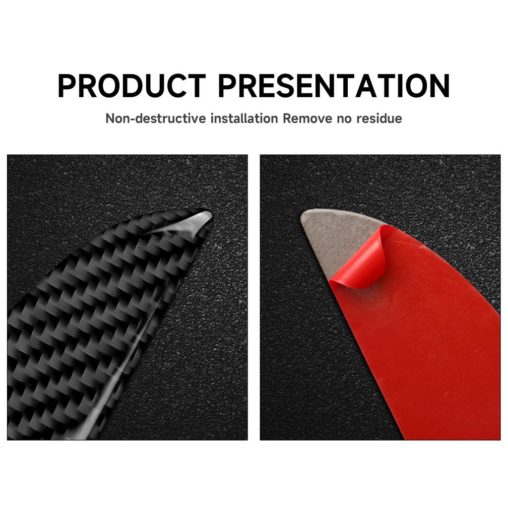 Декоративные полоски для автомобиля второго пилота, наклейки для 2015, 2016, 2017, 2018, 2022, 2023 Chrysler 300, аксессуары из углеродного волокна