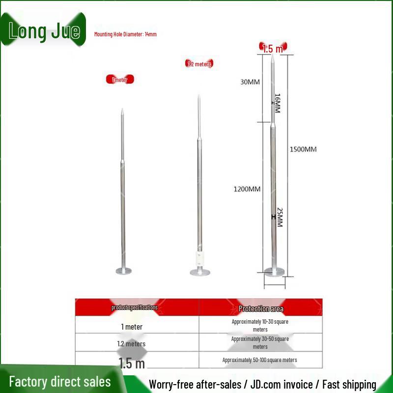 Кровельный громоотвод Long Jue из нержавеющей стали
